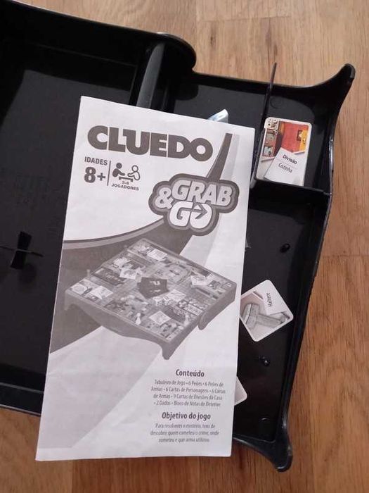 Jogo "Cluedo Grab & Go" Cluedo - Jogo de viagem