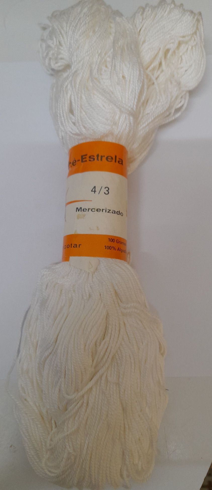 Meadas cor branco Números 4, 12 e 20 -Novas - ÚLTIMOS DIAS