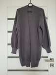 Nowy kardigan długi sweter szary r. M-XL  vintage retro glamour