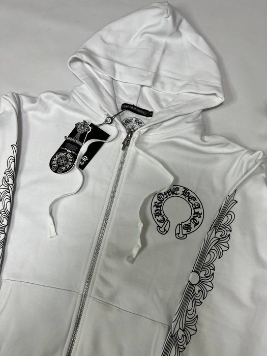 Zip-hoodie Chrome hearts зипка хром