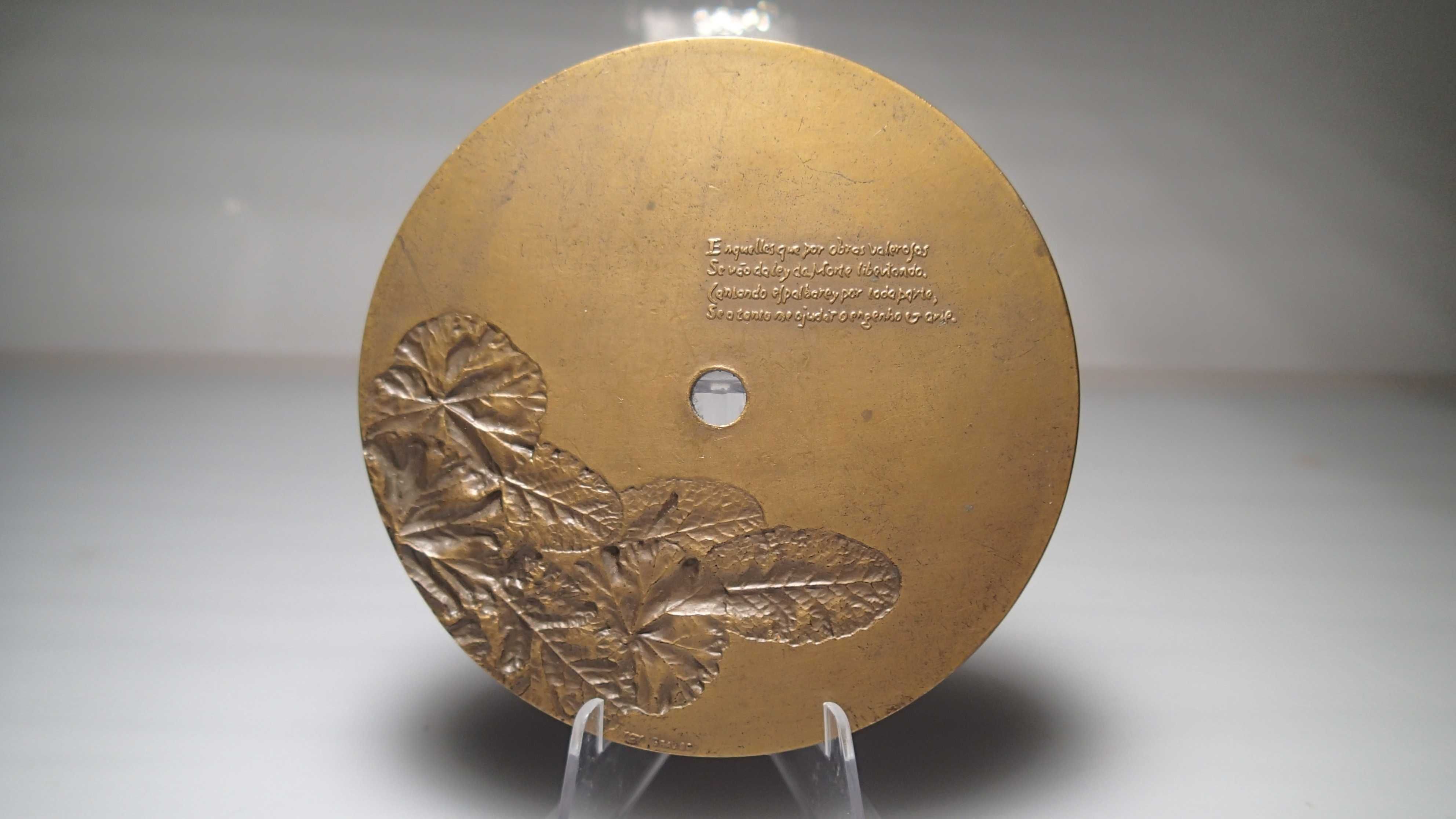 Medalha em Bronze do IV Centenário da Morte de Luis de Camões