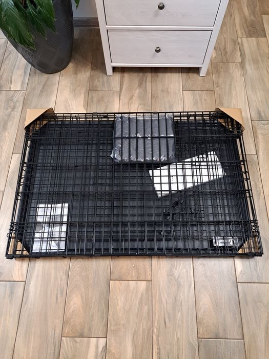 Przenośna składana klatka XL z Pokrowcem