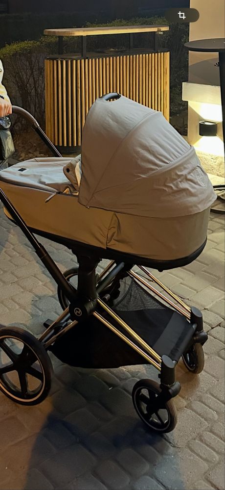 Коляска 2 в 1 Cybex Priam 4.0 2023 Mirage Grey