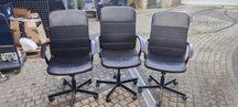 Fotel obrotowy Renberget Ikea 3 szt