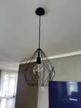 Lampa wiszaca metalowa