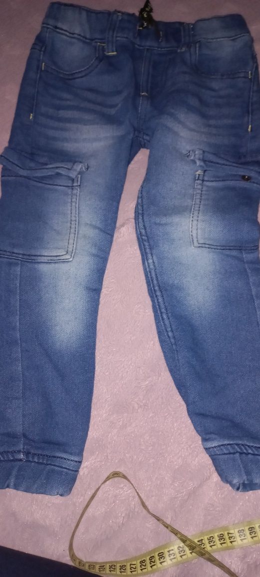 Spodnie dżinsowe dżogery r 104