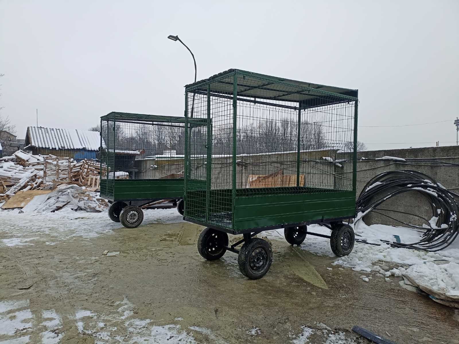 Прицеп 1 / 2 осний. Бортовий, самосвал. Для трактора, мотоблока Причеп