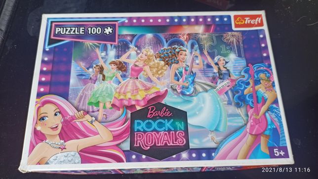 Puzzle Barbie  In Rock'N And Royals