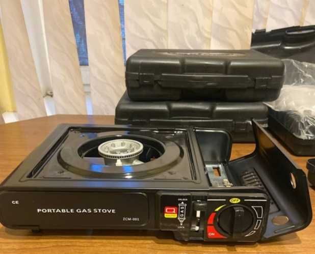 Портативна газова плита GAS STOVE Black