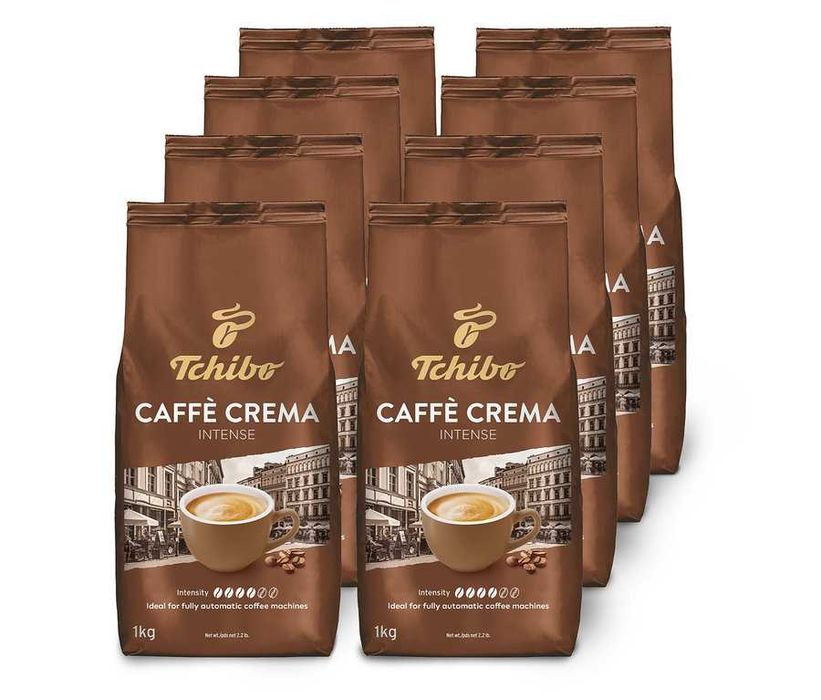 Tchibo cafe crema intense 8kg karton