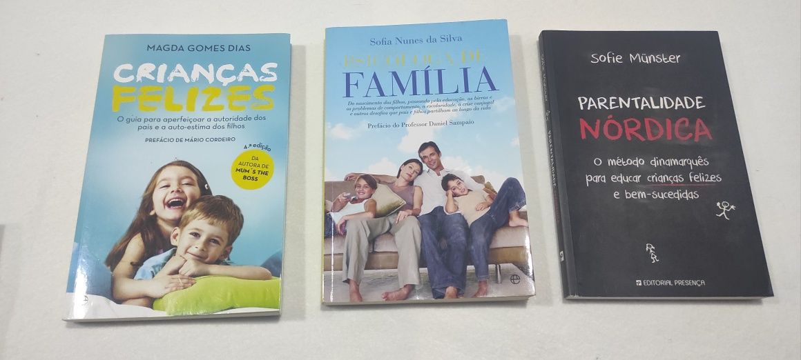 Livros crianças felizes/ psicóloga / parentalidade