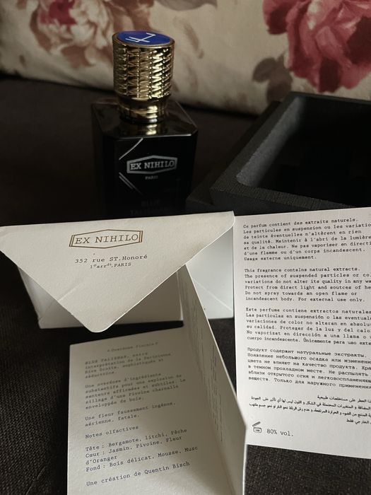 Парфум Ex Nihilo Blue Talisman, новий флакон