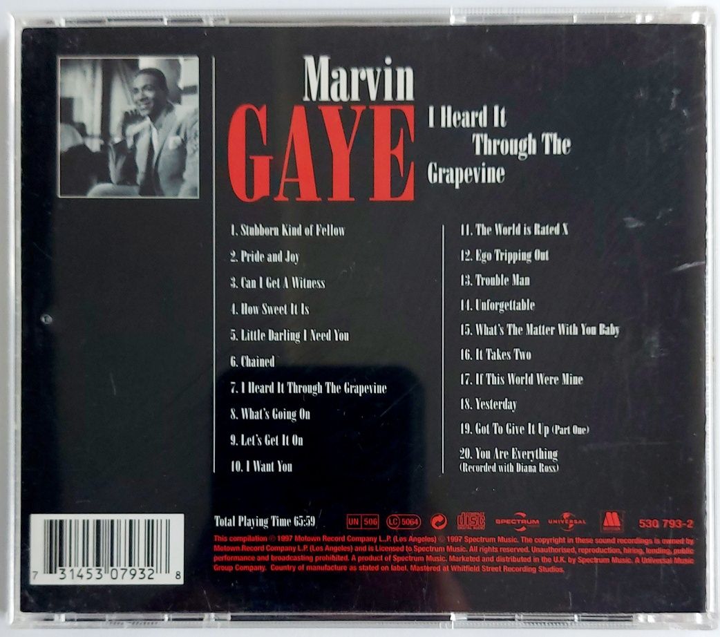 Marvin Gaye I Heard It Through The Grapevine  1997r