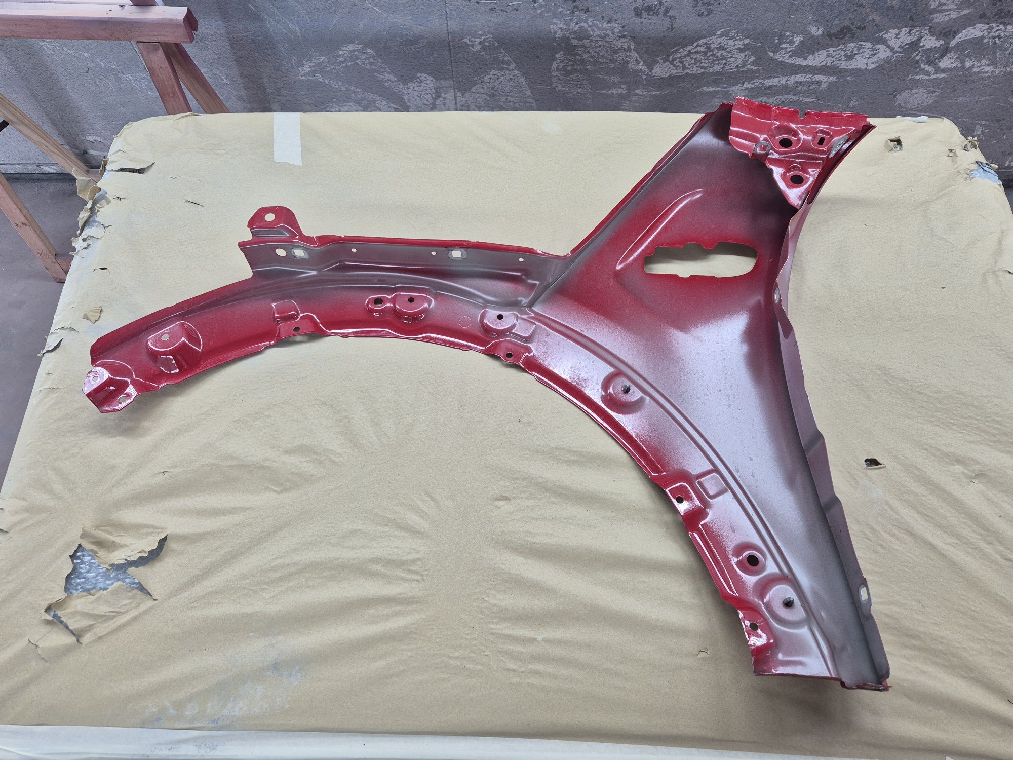 Mini Cooper F55 F56 F57 błotnik prawy przedni 2022r OEM