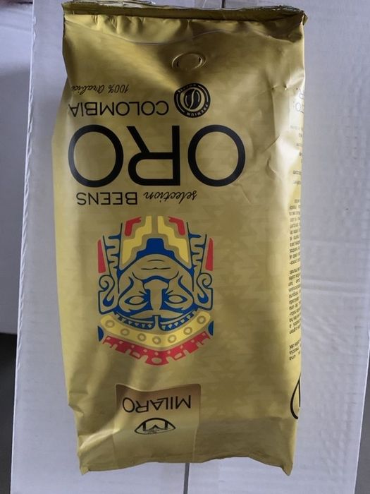 Нал. Безнал. Опт. Кофе в зернах Milaro Oro 100 % арабика. Milaro Crema