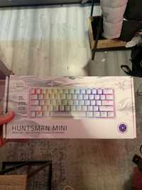 Teclado Gaming Mecânico Razer Huntsman Mini branco