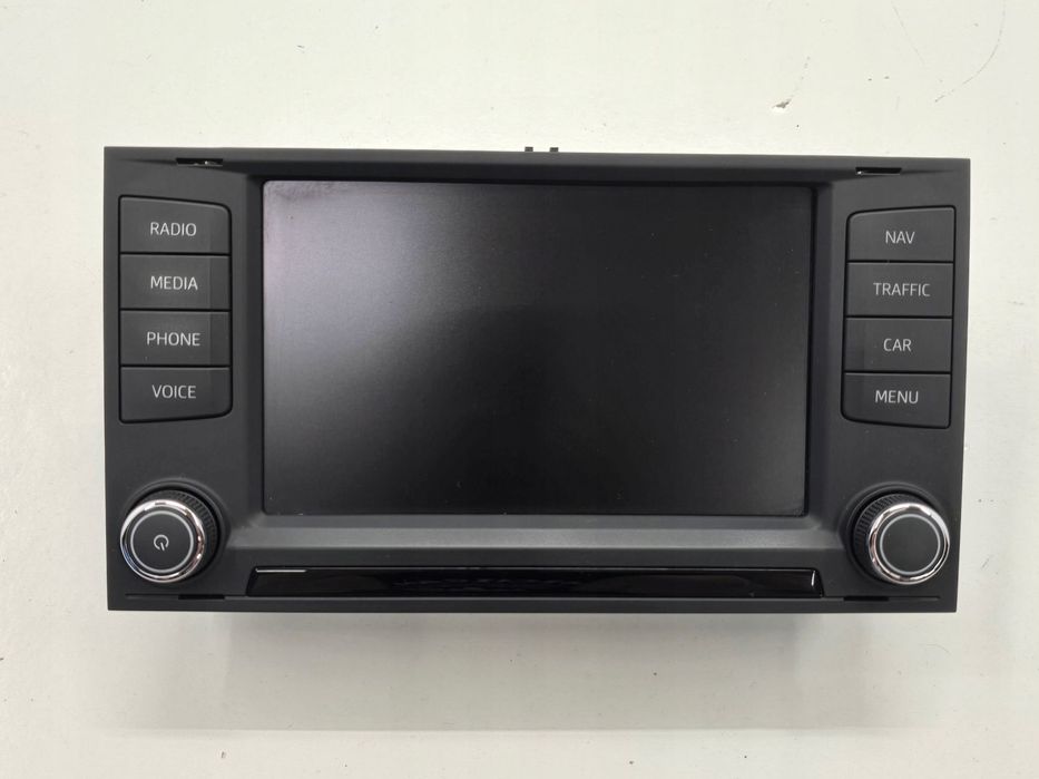 SEAT LEON III 15R EKRAN WYŚWIETLACZ RADIA NAWIGACJI 5F0919604A