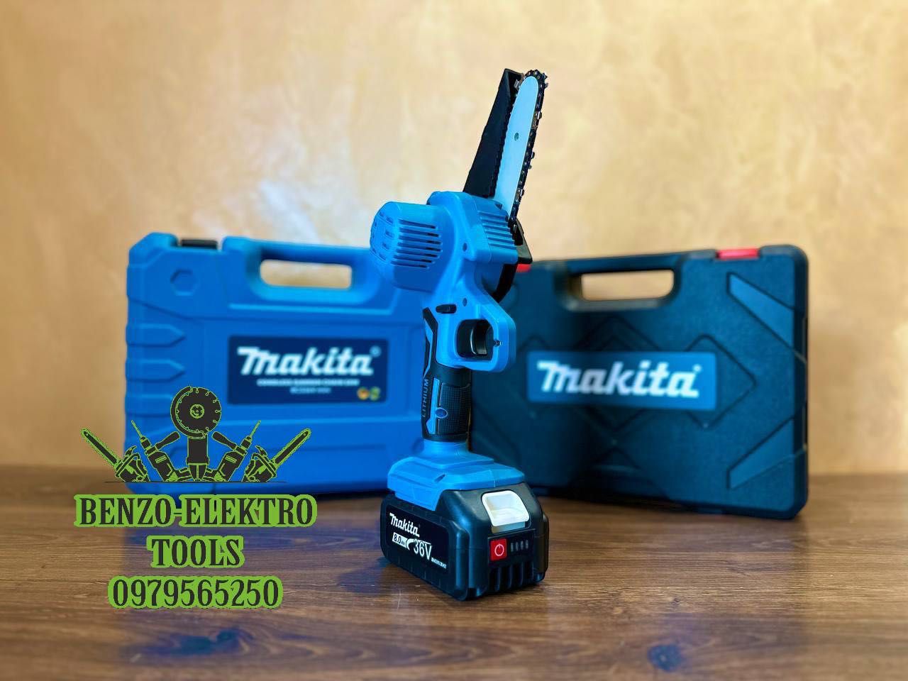 2/1 Makita Акумулятоний Сікатор DMT50 + Міні пилка BCS36V Сучкоріз 8A