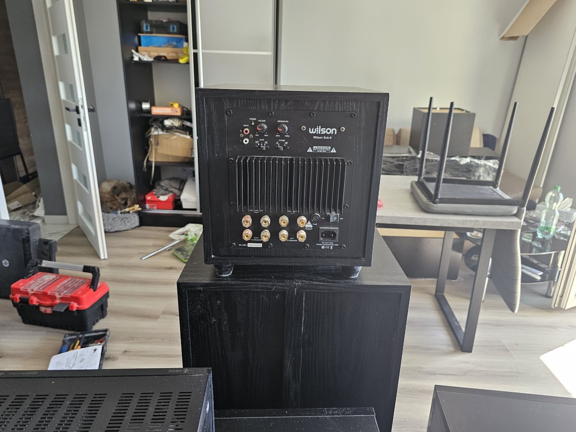 Kino domowe denon AFR-X1600H plus głośniki Wilson 5,1 plus subufersu9b