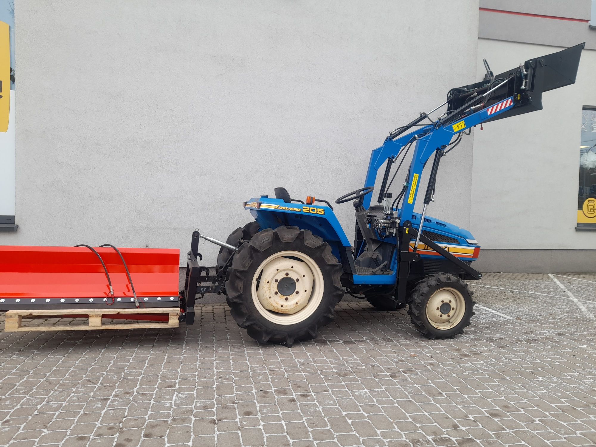 Traktorek iseki glebogryzarka kubota kosiarka Yanmar