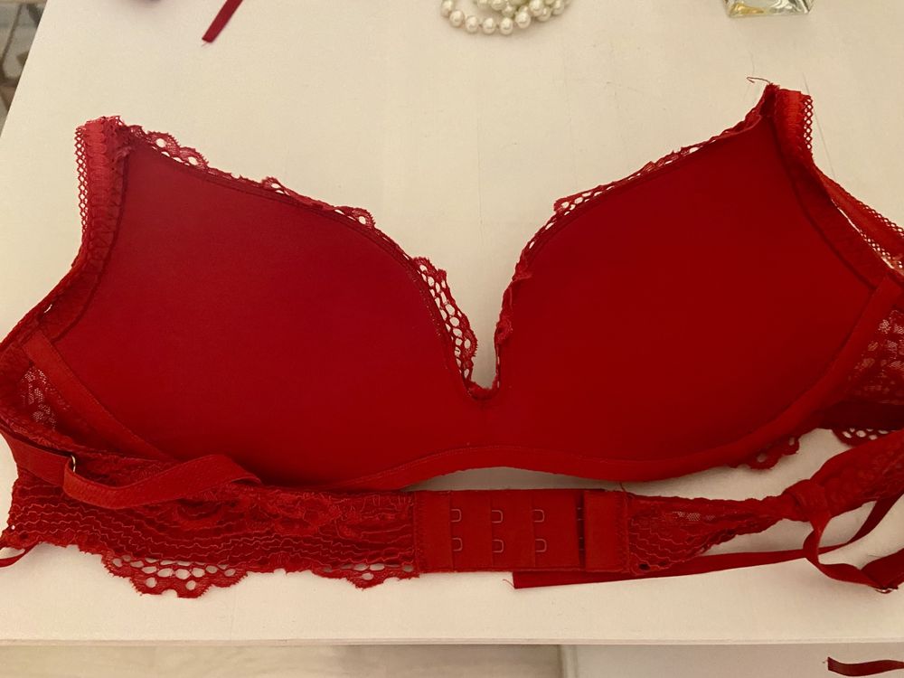 Conjunto lingerie intimissimi vermelho