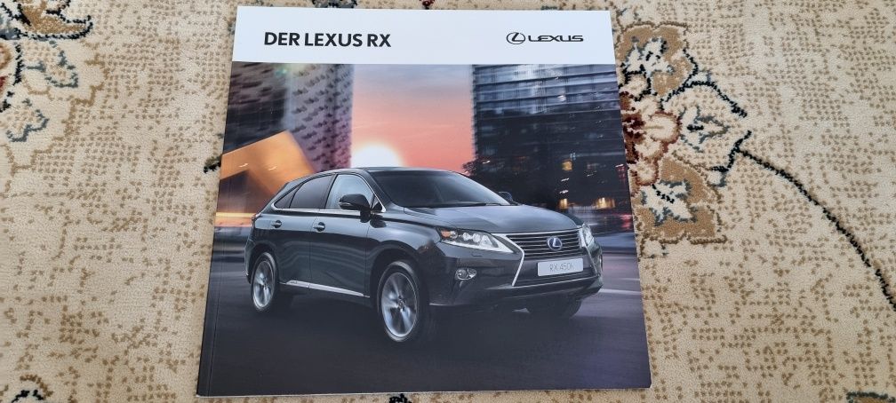 2013 Prospekt Lexus RX na innej Audi RSQ3, Q7, Q8