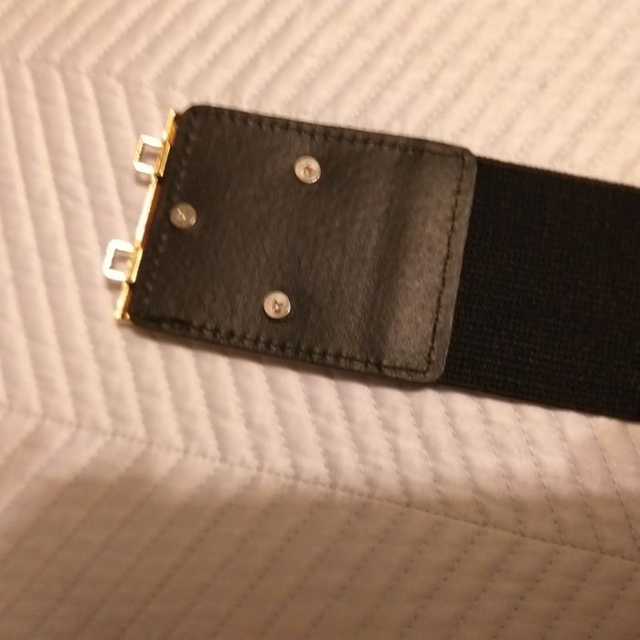 Cinto preto elástico