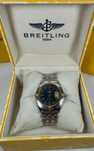 Breitling Antares Automatic B10047 aço e ouro