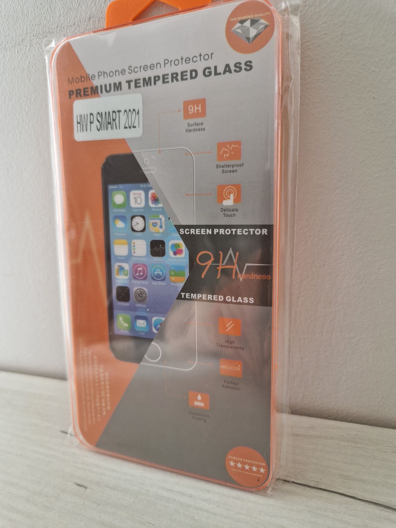 Hartowane szkło Orange do HUAWEI P SMART 2021