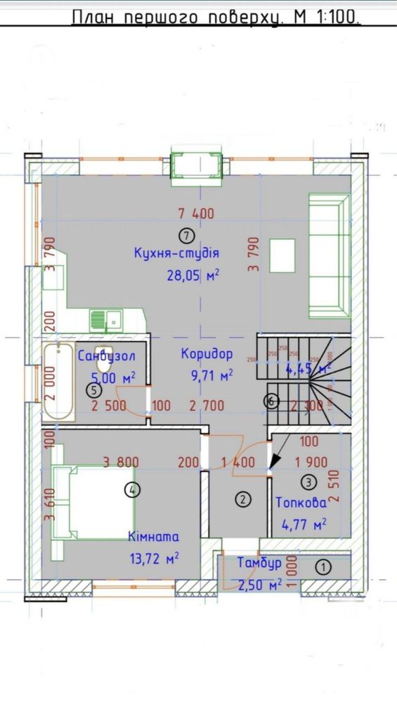 Готовий комфортний будинок 138 м2