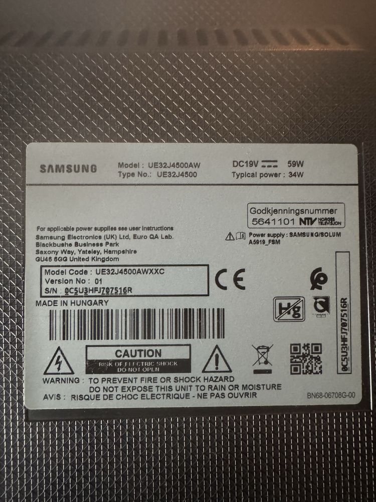 Samsung UE32J4500 32" LED