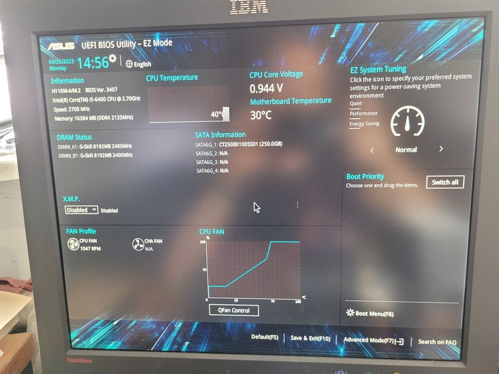 Комплект s1151 ASUS H110M-A/M.2 + i5-6400 материнка і процесор