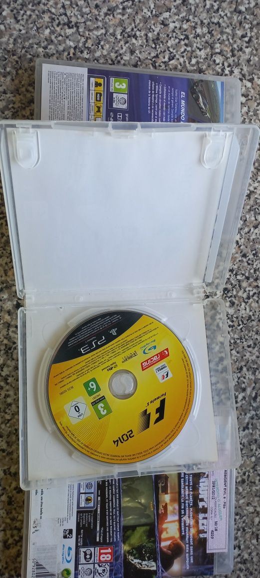 F1 2014/Gran turismo 6/Resident evil 6 Playstation 3