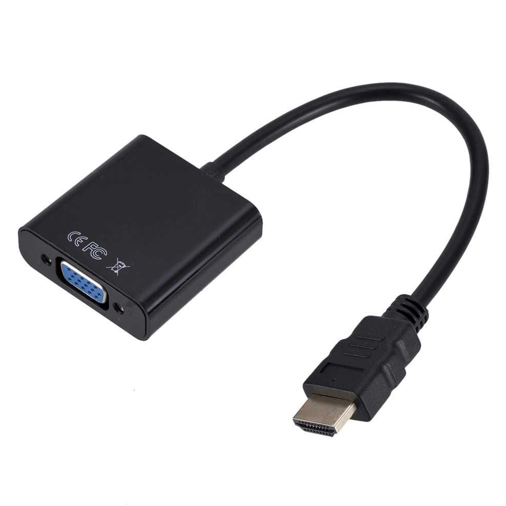 Адаптер HDMI - VGA Black / White
