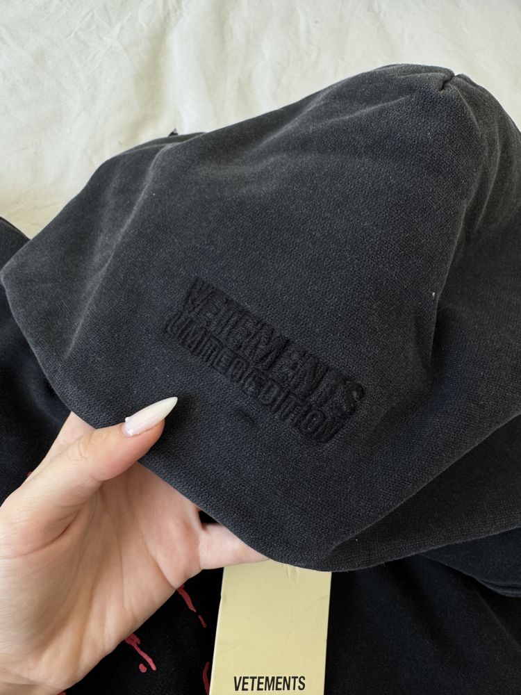 Худі vetements унісекс оверсайз