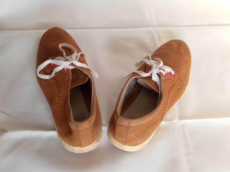 Мокасины мужские кожаные, размер 41, цвет коричневый