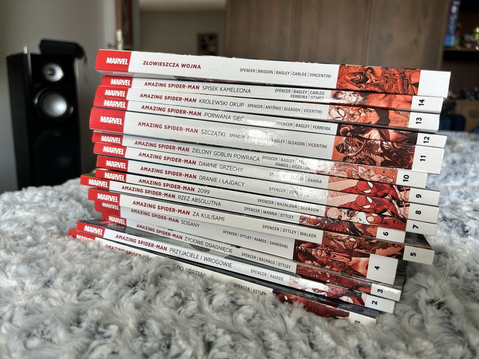 Spider-man Marvel fresh KOMPLETNA KOLEKCJA Powrót do korzeni