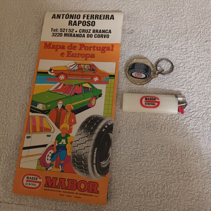 Mabor general   Mapa + isqueiro + porta chaves