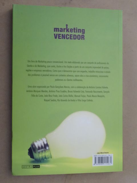 Marketing Vencedor de Paulo Gonçalves Marques - 1ª Edição