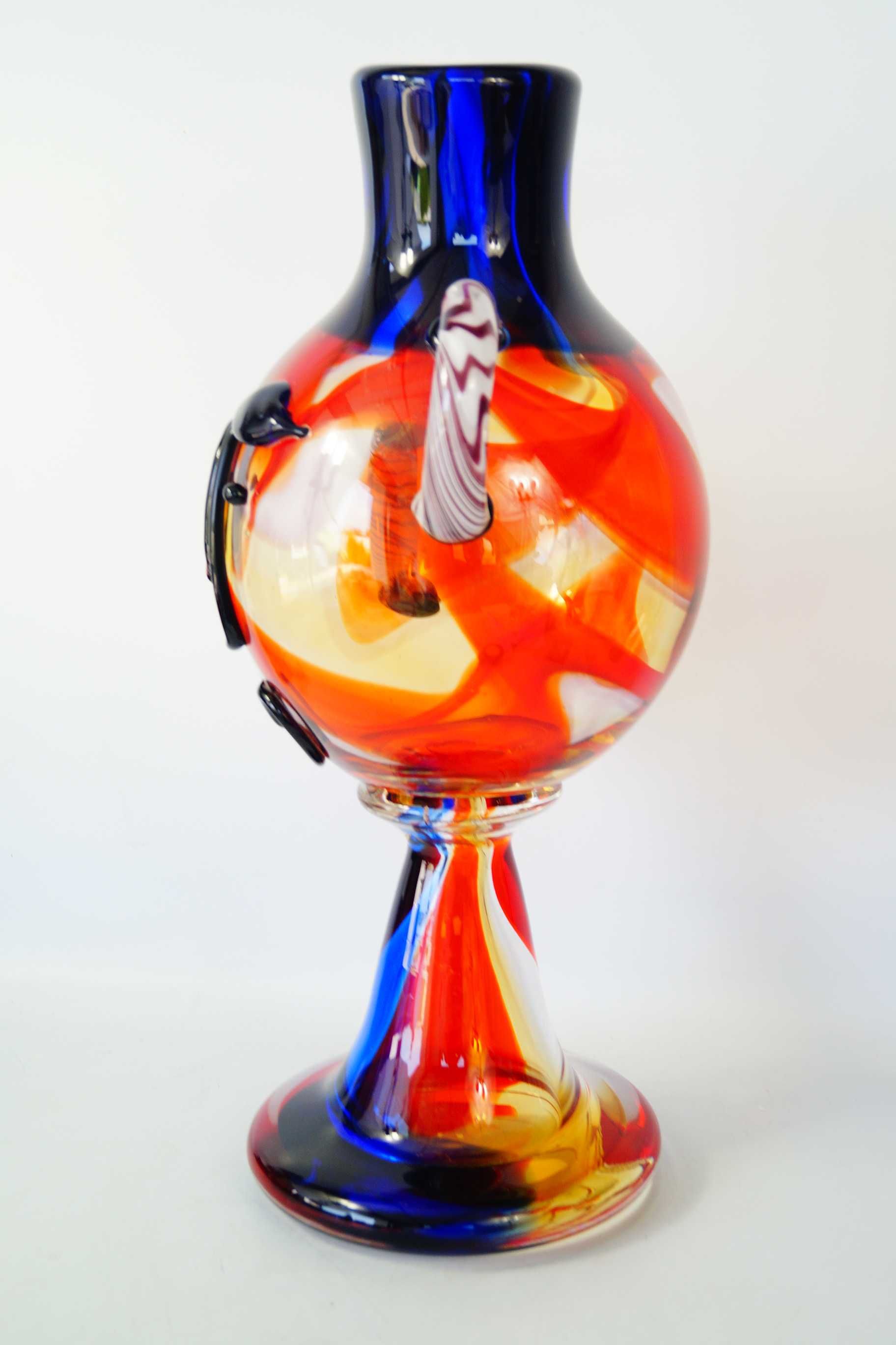 Wazon Murano Style TWARZ duża abstrakcja design