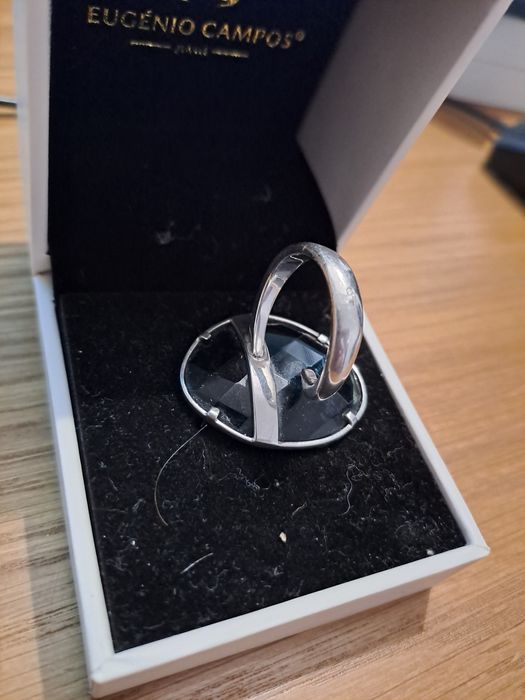 Anel de prata de Lei de Eugénio Campos