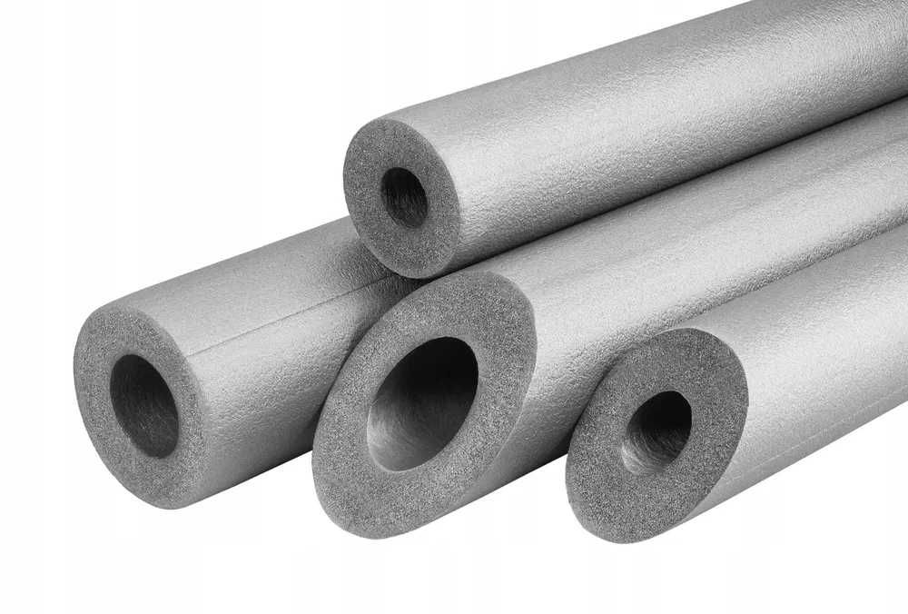 Otulina - izolacja rur centralnego ogrzewania - szara - 30/10