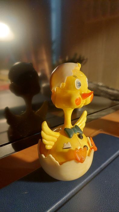 Игрушка ссср птинец неваляшка