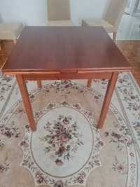 Stół rozkładany 80x80 (80x150)