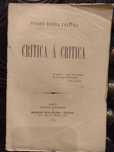 Critica á Critica Padre Senna Freitas 1879