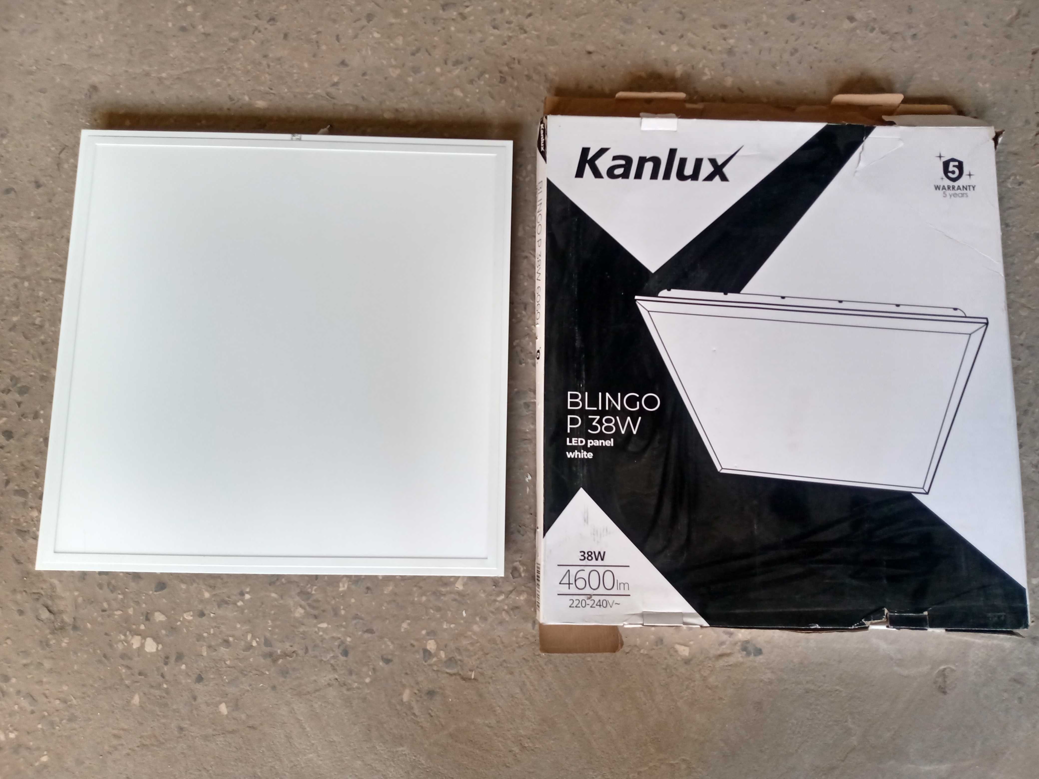 Nowy panel podtynkowy LED KANLUX Blingo ru 38w dwa modele