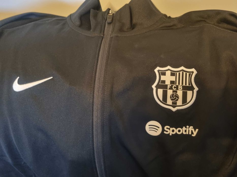 Dres Nike S Barcelona, spodnie i bluza, oryginalne