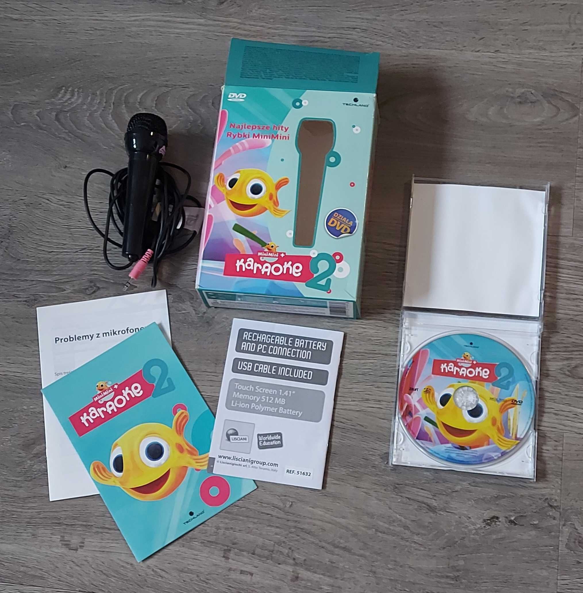 Karaoke MiniMini 2 Śpiewaj z Rybką PC,DVD