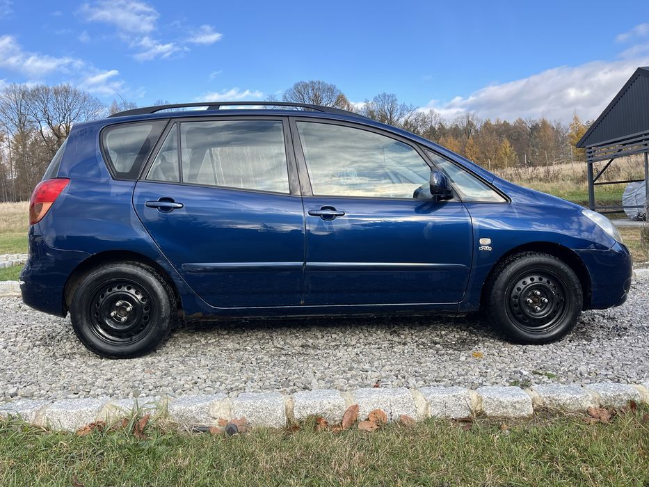 Toyota Corolla verso 2.0 diesel 90 KM d4d 2003r #klima #Zimówki OKAZJA