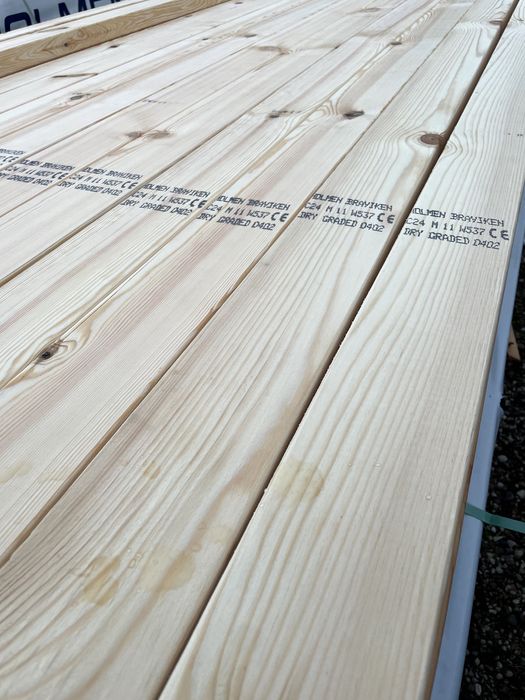 Drewno konstrukcyjne C24, skandynawskie, wszystkie przekroje